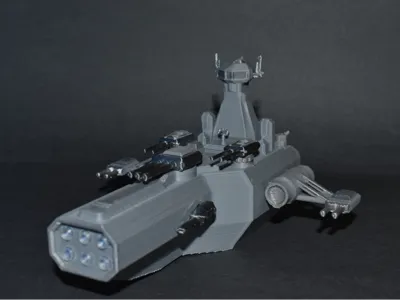 Futuristic Battleship
