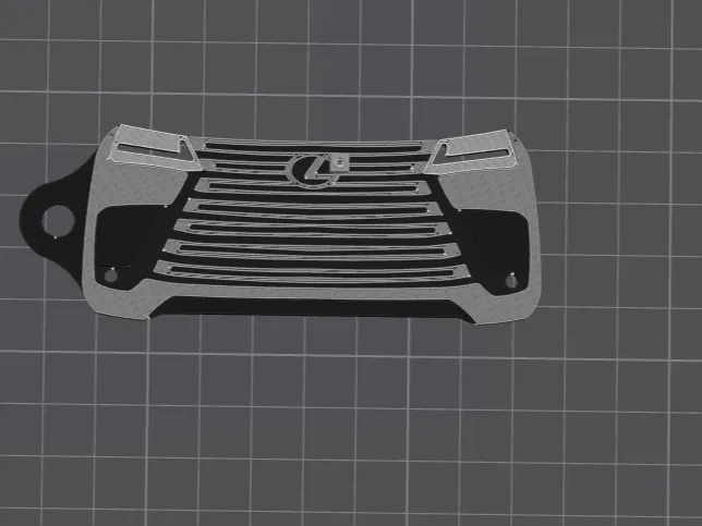 Lexus LX 600 Keychain