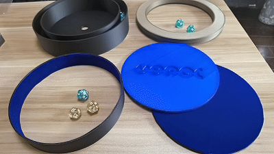 Silent Storage Dice Tray