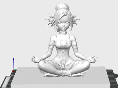 Meditation Spirit – 3D Printable Figurine
