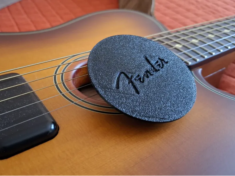 Guitar hole cover for Fender Acoustasonic