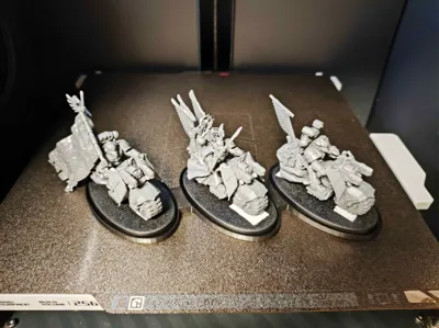 Movement Tray for WH40k Unit 3x75 Oval