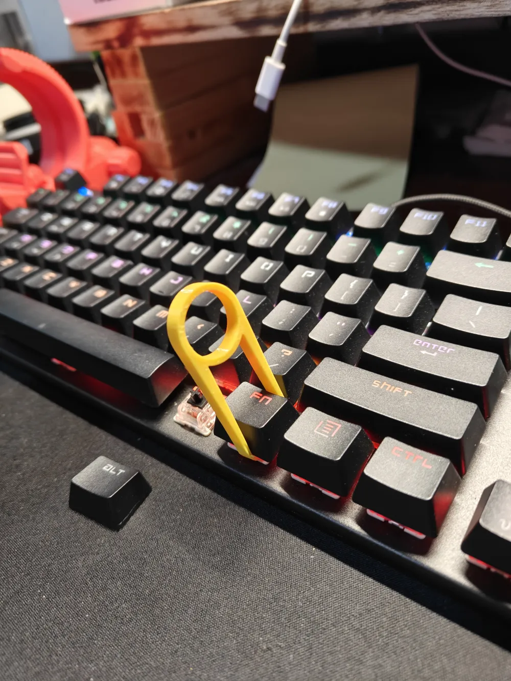 Keycap puller (mechanical keyboard) - Free 3D Print Model - MakerWorld