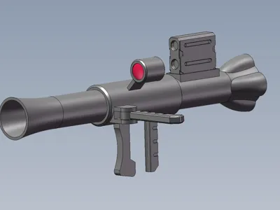 SD Zaku Bazooka - Xiaomi Gimbal 3 Housing Adapter