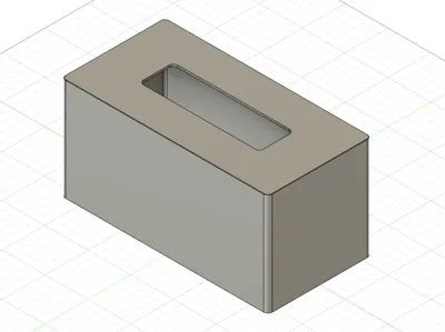 Smooth Tissue Box 236x116mm (original)