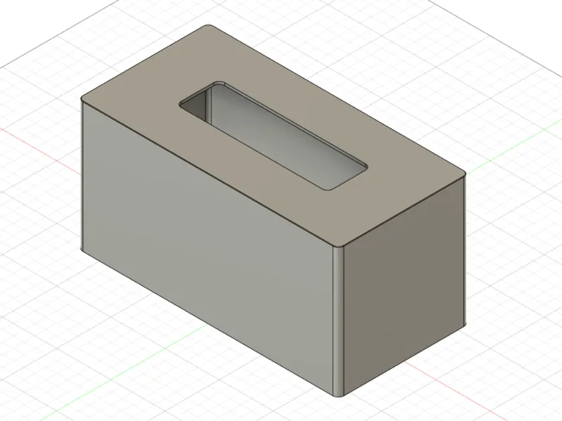 Smooth Tissue Box 236x116mm (original)