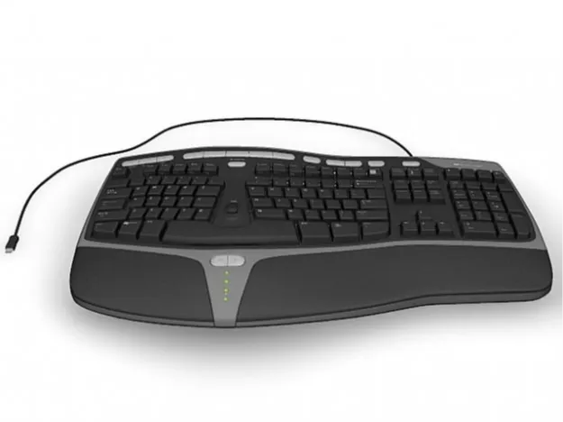 Microsoft Ergonomic Keyboard KB4000 3D model