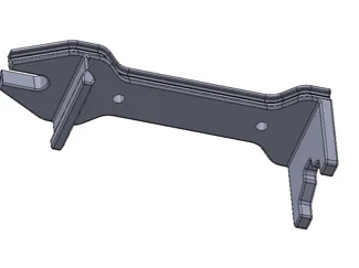 Bohrhilfe 122mm Terassendiele