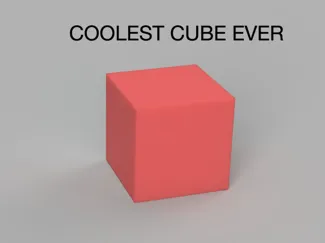 COOLEST CUBE EVER!
