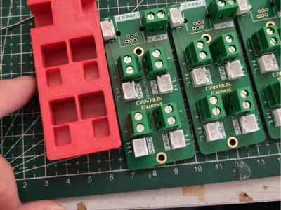 CAN Splitter Board Auxiliary Soldering Tool