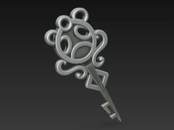 Elegant key from Hollow Knight
