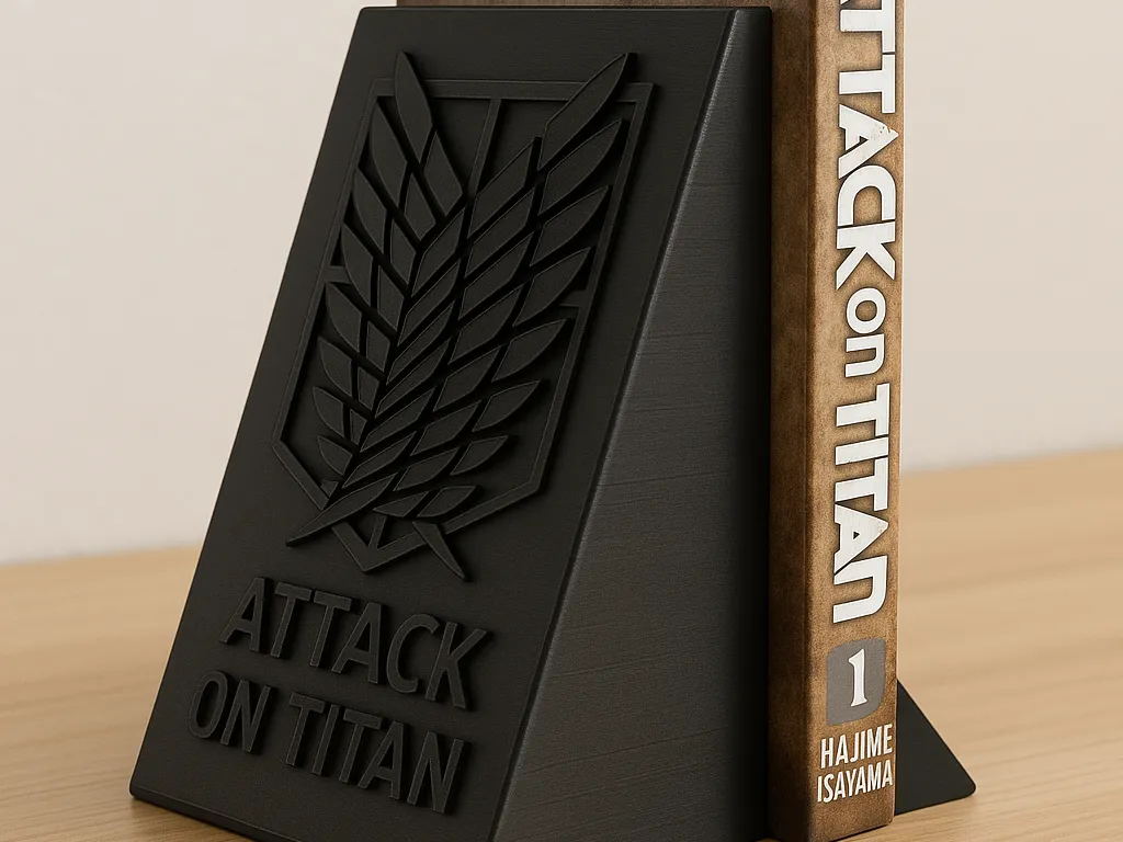 Support de livre Attack on Titan