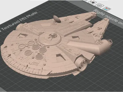 Millennium Falcon (high detailed) 800mm long