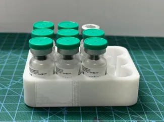 西林瓶药瓶收纳盒3*4