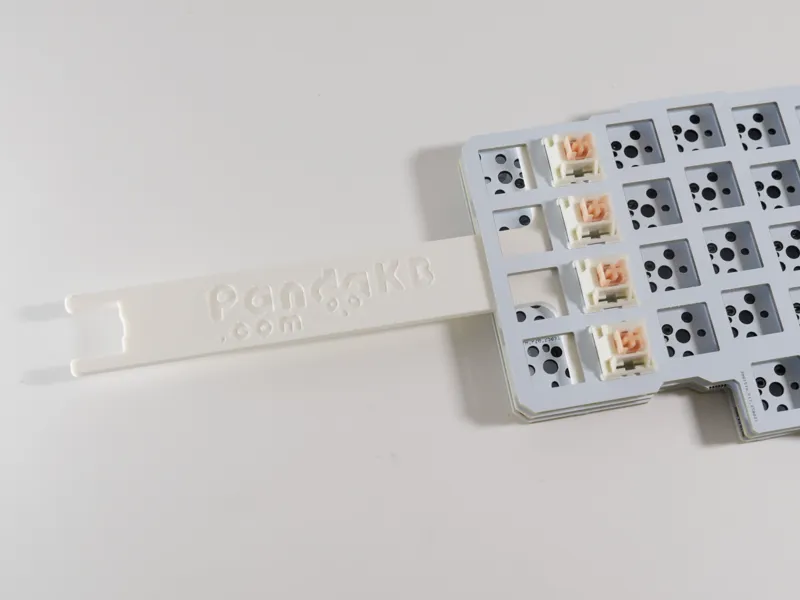 Split Keyboard MX Switch Plate Support Fork