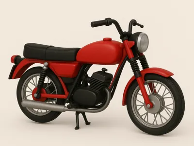 Old Motorcycle 