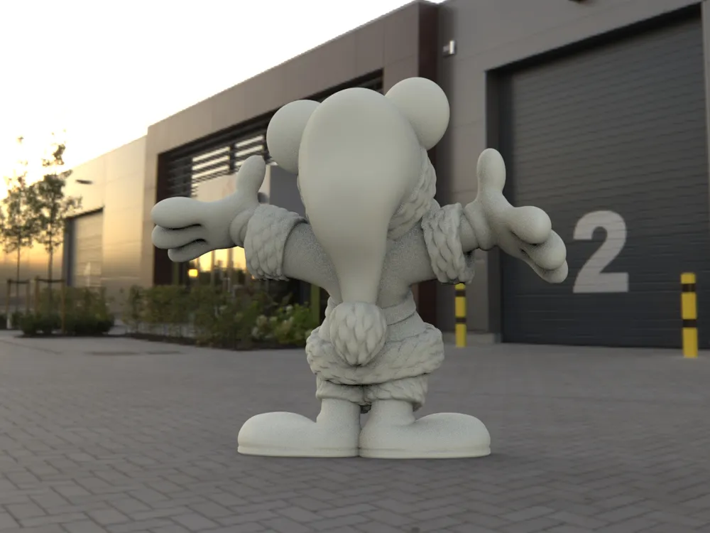 Disney Christmas Mickey Mouse - Free 3D Print Model - MakerWorld