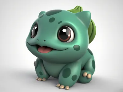 ポケモン フシギダネ 3D 3Dプリント ポケモン フシギダネ - 無料3Dモデル -MakerWorld