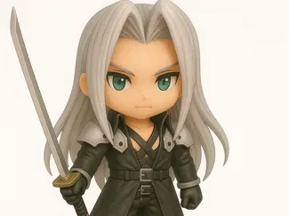 Sephiroth Chibi  - Final Fantasy 7