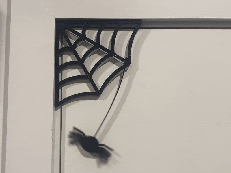 Spider-Web Door Decoration 