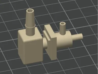 Cuff connector - LifeSource blood pressure monitor