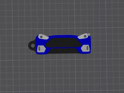 Ford Focus RS Mk3 Keychain