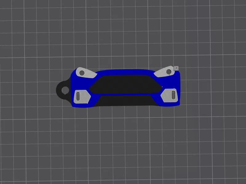 Ford Focus RS Mk3 Keychain
