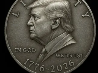 川普1美元 好运硬币 早鸟收藏版（未发行版）Trump $1 Coin 