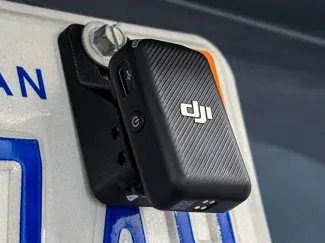 DJI Mic Drop License Plate Mount with Screw