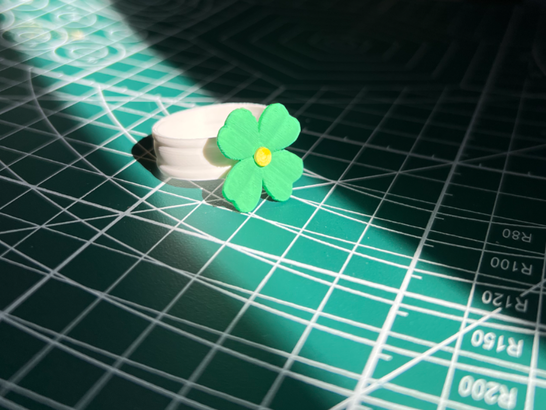 四叶草幸运戒指