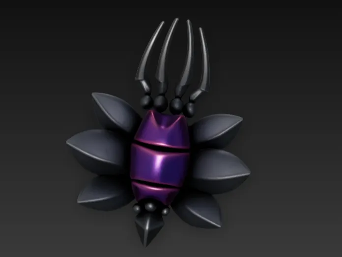 Hallownest Seal from Hollow Knight