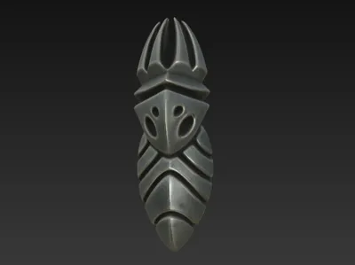 King's Idol from Hollow Knight