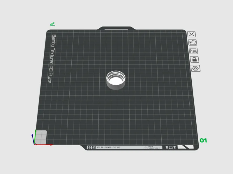 瓶盖模型 PCO1881