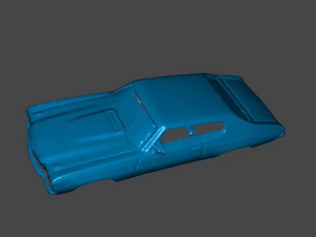 Chevrolet Chevelle SS Die Cast 3D Scan