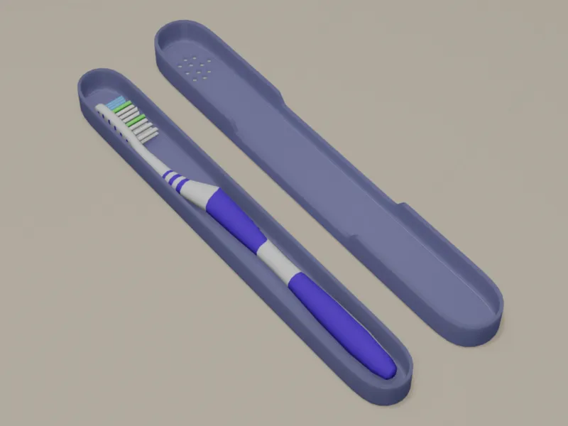 Travel Toothbrush Case - Easy Print