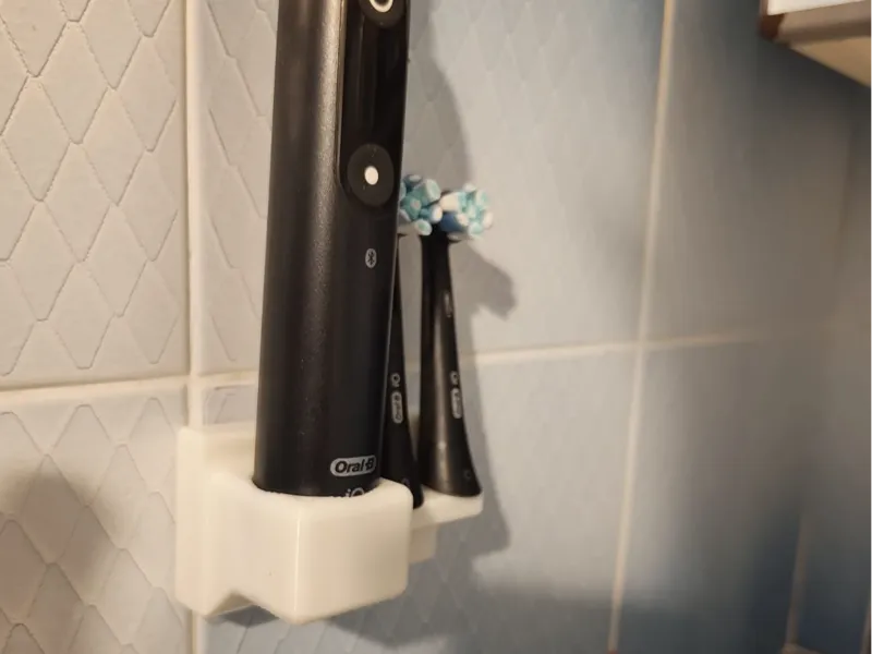 oral b tooth brush mount
