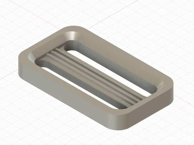 A simple ladder buckle