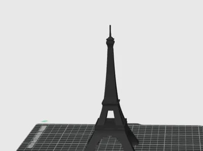Eiffel Tower ( to test your printer)