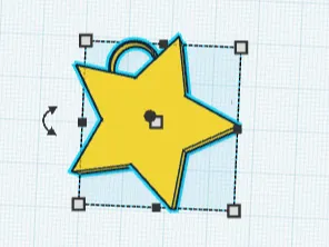 star keychain