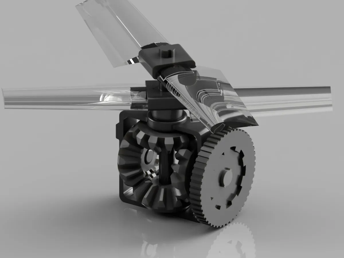Coaxial Helicopter Rotor (Propeler) - Free 3D Print Model - MakerWorld