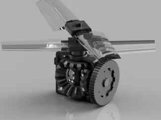 Coaxial Helicopter Rotor (Propeler) 
