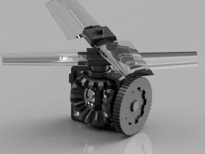 Coaxial Helicopter Rotor (Propeler) 