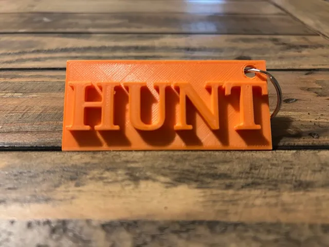 HUNT key chain