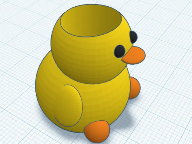 Ducky pencil holderFINAL