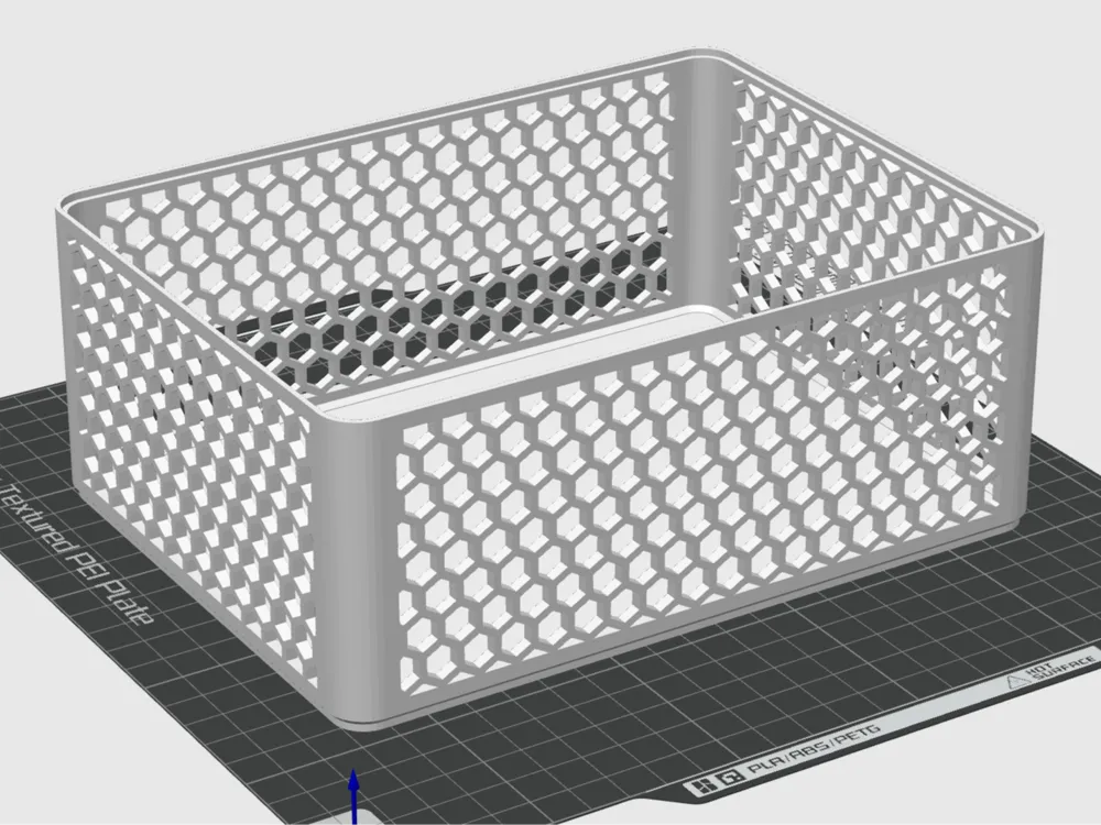 Simple Universal Stackable Openwork Storage Box by Ruohai MakerWorld ...