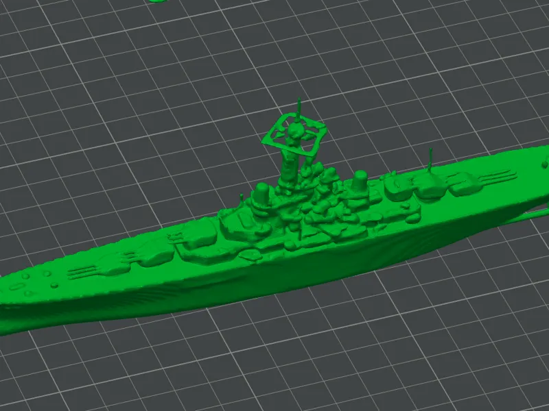 Battleship Fully Detailed