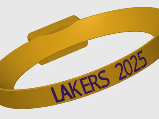 Basketball Holder - Lakers 2025