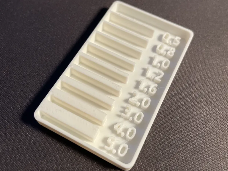 Wall Thickness Sampler