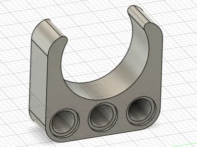 Lego compatible 18650 battery holder