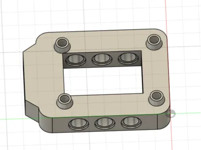 Lego-compatible joystick base